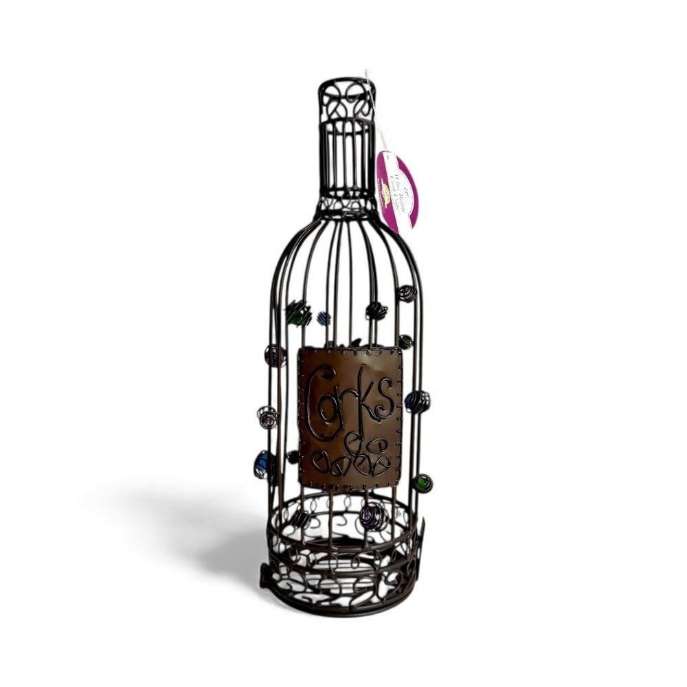 EPIC Metal Wine Bottle Cork Cage